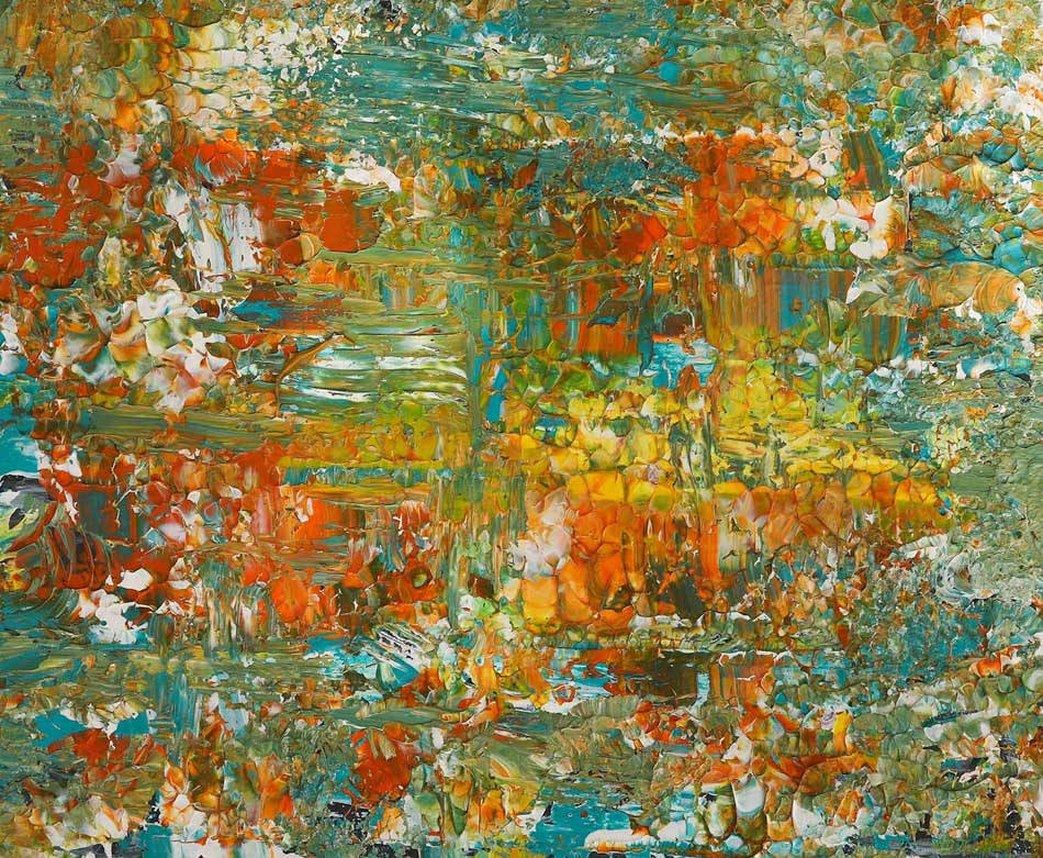 Abstract painting - Untitled 17 b