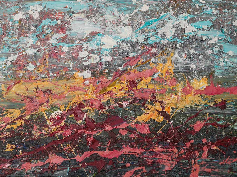 Abstract painting - Untitled 19